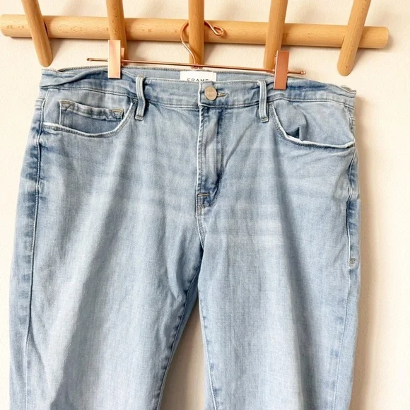 Frame Denim Le Gsrcon Cropped Jeans